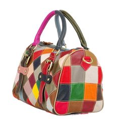 Genuine Leather Women's Handbag Designer Messenger Bag - A.A.Y FASHION Product Description: This product is crafted with high-quality Cowhide Leather, it features top handles and shoulder straps for your convenience. The side zipper pocket ensures the security of your belongings during travel or work. This colorful bag represents traditional craftsmanship at its finest. Key Features: Material: High-quality Cotton and Genuine Leather Top Handles and Shoulder Straps Side Zipper Pocket for Security Large Capacity Multicolor Leather Shoulder Bag, Multicolor Large Capacity Leather Satchel, Multicolor Leather Satchel With Large Capacity, Multicolor Handheld Leather Shoulder Bag, Large Capacity Multicolor Canvas Shoulder Bag, Multicolor Top Handle Shoulder Bag With Adjustable Strap, Daily Use Multicolor Patchwork Satchel, Multicolor Patchwork Satchel Bag, Multicolor Patchwork Satchel For Daily Use