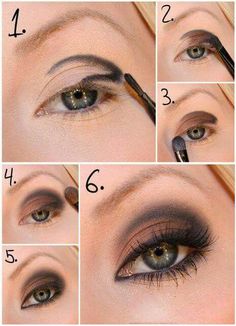 =) Eyeliner Tips, Mekap Mata, Makeup Tip, Brown Makeup, Makeup Step By Step, Makeup Hacks, Makeup Tips For Beginners