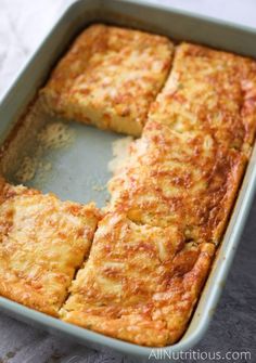 a pan with some food in it on a table