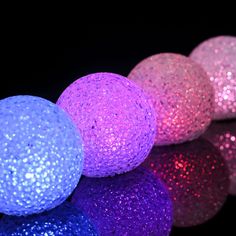 Battery Powered LED | LED Lights | LED Centerpiece Led Centerpieces, Centerpiece Filler, Led Ball Lights, Light Globes, Cotton Ball Lights, Led Ball, Lighted Centerpieces, String Ball Lights, Mini Light