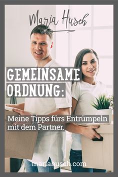 Ordnung mit dem Partner – ganz oft führt das zu Herausforderungen in der Beziehung und beim Entrümpeln. Für viele Menschen ist es eine Herausforderung, die noch einmal schwieriger wird, wenn es um Gegenstände oder Dinge des Partners, der Kinder, geht oder wenn mit mehreren Personen ausgemistet oder aufgeräumt werden soll. Heute gebe ich dir meinen Tipps fürs Entrümpeln mit dem Partner oder anderen Mitbewohnern. #ausmisten #wohnung #haus #happyhome