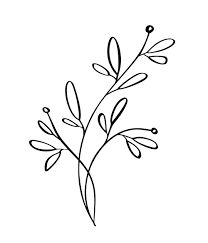 Line Art Svg, Simple Flower Drawing, Floral Line Art, Flower Line Drawings, Flower Outline, Line Art Vector, Line Flower, Art Svg