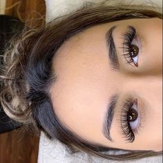 Doll Eyelash Extensions Styles, Classic Full Set Lash Extensions Cat Eye, Lash Ideas, Volume Russe, Pretty Brown Eyes