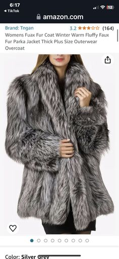 Faux Fox Fur Coat, Fake Fur Coat, Faux Fur Parka, Faux Coat, Long Faux Fur Coat, Womens Faux Fur Coat, Fluffy Jacket, Fur Clothing, Leather Outerwear