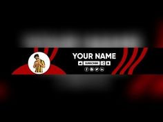 Youtube banner template Motivation Youtube, Youtube Editing, Channel Logo