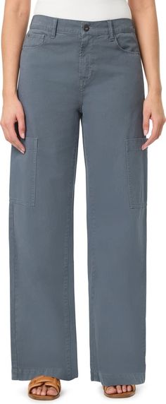 Kensie High Waist Cargo Pants | Nordstromrack Mid-rise Cotton Parachute Pants With Pockets, Full-length Cotton Cargo Jeans With Side Pockets, Full Length Cotton Cargo Jeans With Side Pockets, Utility Cotton Bottoms With Multiple Pockets, Cotton Cargo Jeans With Patch Pockets, Straight Cotton Cargo Jeans With Hip Pockets, Cotton Straight Cargo Jeans With Hip Pockets, Mid-rise Cotton Utility Cargo Pants, Utility Cotton Cargo Pants With Side Pockets