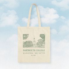 "Elevate your college style with our 100% cotton tote bag! 🎓👜 Embrace the campus vibes with a charming college design that's perfect for any occasion. 🏫💫Carry your books, laptop, and essentials in style and represent your college pride effortlessly. - 15\" x 16\" - 100% cotton canvas" Casual Cotton Canvas Bag For Back To School, Casual Campus Bags For Back To School, Casual Back To School Campus Bag, Casual Back-to-school Campus Bag, Trendy Cotton Canvas Bag For Back To School, Back To School Cotton Canvas Tote Bag, Rectangular Cotton Canvas Bag For Back To School, Cotton Bags For Daily Use And Back To School, Back To School Cotton Bags For Daily Use