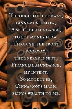 Cinnamon Abundance, Cinnamon Spell, Abundance Spell, Money Spells Magic