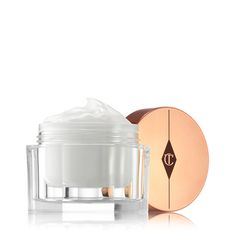 Charlotte's Magic Cream | Charlotte Tilbury Charlotte Tilbury Magic Cream, Magic Cream, Charlotte Tilbury, Cream, Skin, Makeup, White, Make Up