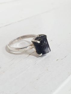 raw black tourmaline ring 925 silver,black tourmaline rings,rough Tourmaline rings,black gemstone rings,crystal rings Black Tourmaline Rings As Gifts, Black Tourmaline Rings For Gift, Black Tourmaline Gemstone Rings, Tourmaline Rings, Rings Crystal, Raw Black Tourmaline, Black Tourmaline Ring, Rings Black, Black Tourmaline Crystal