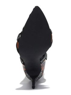 High Heels With Rhinestone Rivets, Pointed Toe Heels With Rhinestone Rivets For Night Out, Chic High Heels With Rhinestone Rivets, Black High Heels With Rhinestone Rivets, Chic Black Heels With Rhinestone Rivets, Heels Shein, Black Runner Rug, Open Toe High Heels, Rhinestone Trim