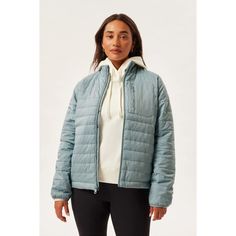 Girlfriend Collective Packable Puffer Jacket Size Xxxl Crystal Outdoor Fall New Features: Wind Resistant And Water Repellent Relaxed Fit That Hits At Low Hip Zippered Pockets Zipper Guard And Placket To Protect Zipper From Catching Puffer Jacket Size: Womens Xxxl Measurements: Length 27 In / 69 Cm Bust 54 In / 137 Cm Condition: New With Tags Puffer Coat Winter Outdoor Comfortable Relaxed Warm Recycled Poly Winterlook Warmclothes Comfy Quilted Stylish Fall Casual Spring Puffer Windbreaker, Spring Puffer Windbreaker With Long Sleeves, Blue Nylon Puffer Jacket For Spring, Casual Winter Puffer Jacket In Recycled Polyester, Blue Nylon Spring Puffer Jacket, Casual Recycled Polyester Puffer Jacket For Winter, Casual Spring Puffer Jacket For Outdoor Activities, Blue Quilted Jacket For Fall Outdoor Activities, Blue Quilted Jacket For Outdoor Fall Activities