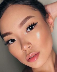 #Natural_Summer_Makeup #Party_Make-up #Make_Up_Braut #Best_Natural_Makeup Innocent Makeup, Makeup Contouring, Party Make-up, Eyeliner Tips, Beauty Bakerie, Makeup Tip, Fresh Makeup, Japanese Makeup