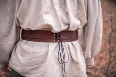 Medieval Corset Belt For Festivals, Medieval Style Corset Belt For Festivals, Medieval Corset Belt For Larp With Belt Loops, Medieval Style Corset Belt For Medieval Festivals, Medieval Brown Corset Belt For Larp, Cape With Hood, Wizard Costume, Corset Vest, Cottagecore Style