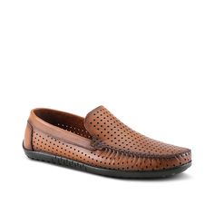 Spring Step-Crispin Loafer Make a stylish move opting the Crispin loafer by Spring Step. Modern perforations on the upper, supportive leather lining, cozy padded leather insole and flexible rubber sole make this slip-on loafer a great pick. Brown Slip-ons With Branded Insole, Comfortable Brown Slip-on Loafers, Spring Brown Moccasins With Removable Insole, Comfortable Slip-on Loafers With Perforated Toe Box, Brown Slip-on Loafers With Perforated Toe Box, Casual Slip-on Loafers With Perforated Toe Box, Casual Slip-on Loafers With Perforated Toe, Brown Comfortable Loafers For Business, Comfortable Brown Loafers For Business