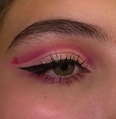 Day Eye Makeup, Day Makeup Looks, Cute Eye Makeup, Barbie Makeup, Eye Makeup Pictures, Valentines Makeup, Makijaż Smokey Eye, Eye Makeup Designs