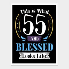 this is what 75 and blessed looks like printable poster for birthdays