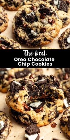 the best oreo chocolate chip cookies