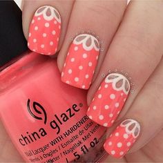 Fierce Nails, Dot Nail Art Designs, Planet Nails, Nails Toes, Polka Dot Nail Art, Nail Glam, Sweet Nails, Nails Yellow