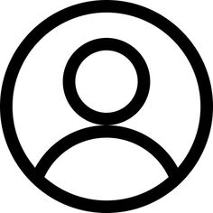 a black and white circle with the letter o in it