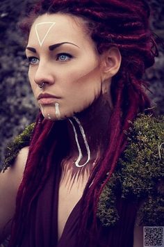 Fantasy Make-up, Halloweenský Makeup, Wild Woman, Burning Man, Body Painting, Halloween Makeup, Makeup Inspiration