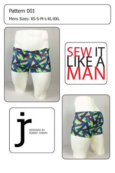 "SEWING PATTERN FOR MEN'S SWIM TRUNK OR YOGA SHORTS. Men's swim trunk in square cut style can be fully lined. This trunk has straight cut leg openings with a 2.5 inch inseam. This swim trunk has elastic and a drawstring at the waist. This sewing pattern is in PDF format and available for instant download. There 3 files for download. 1. PATTERN ONLY 2. PATTERN INFORMATION 3. PATTERN PRINTING & ASSEMBLY INSTRUCTIONS (*these files cannot be opened with imaging or graphics software) PDF is forma Fitted Multicolor Boxer Briefs For Summer, Fitted Swim Trunks With Short Legs For Beachwear, Fitted Boxer Briefs With Short Inseam For Summer, Fitted Sports Boxer Briefs With Short Inseam, Fitted Green Boxer Briefs, Fitted Short Inseam Swim Trunks, Green Fitted Boxer Briefs, Green Fitted Short Boxer Briefs, Fitted Green Boxer Briefs For Summer