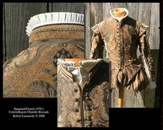 beautiful replica 16th century Spanish doublet by http://www.nimblearts.com/Costuming/Costuming.html 1600 Fashion, Renn Faire, Men's Costumes, Ojai California, Ren Fest