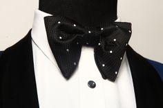 Elegant Bow With Butterfly Knot For Black-tie Events, Elegant Butterfly Knot Bow For Black Tie Events, Dapper Butterfly Knot Bow Tie For Black-tie Events, Tuxedo Style Bow Tie Back Ties For Wedding, Black Bow Tie Back Ties For Wedding, Classic Black Bow Tie For Groom, Elegant Adjustable Bow Tie For Groom, Dapper Tie With Butterfly Knot For Black Tie Events, Dapper Ties With Detachable Bow For Black-tie Events