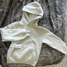 Nwt, Aritizia Tna Sweatfleece - Cozy Fleece, Perfect Fit. Xxs In Matte Pearl. Super Cozy & Perfect For Fall. For Reference I Am 5’0, 110lbs And 32b And This Hoodie Fits Perfectly Where It Isn’t Snug Where You Could Wear A Tshirt Or Long Sleeve Underneath, Just Too Perfectly For My Liking Since I Love Baggier Hoodies! Super Soft Cozy Fit Hoodie Sweatshirt, Cream Hoodie With Kangaroo Pocket For Winter, Winter Super Soft Relaxed Fit Hoodie, Solid Hoodie With Fleece Lining For Loungewear, Super Soft Hooded Hoodie For Fall, Super Soft Fleece Hoodie With Long Sleeves, Super Soft Hooded Fleece Hoodie, Cozy Fit Super Soft Hooded Hoodie, Super Soft Hooded Sweatshirt For Fall