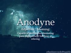 an image of the sky with words above it that say,'anddyne '