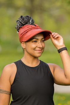 Sun Visor Hat. The Turban Visor is a modern and stylish accessory that will provide you to be comfortable at the beach, pool or in any outdoor activity. A new kind of sun protection accessory.  A ruffled turban visor, with open top, fully lined inside and really comfortable to wear. The turban/ponytail visors are more than apparel items: It is an unique item that you can take for holidays, vacations, celebrations, honeymoon, outdoor events and much more.  Materials: Lycra Fabric ---------------- Casual Curved Visor Hat At Affordable Price, Cheap Snapback Visor Hat For Beach, Cheap Outdoor Baseball Cap With Visor, Cheap Fun Style Visor Hat, Cheap Cute Visor Baseball Cap, Cheap Summer Sun Hat Visor, Affordable Adjustable Visor Sun Hat, Cheap Classic Baseball Cap With Curved Visor, Cheap Distressed Visor Baseball Cap