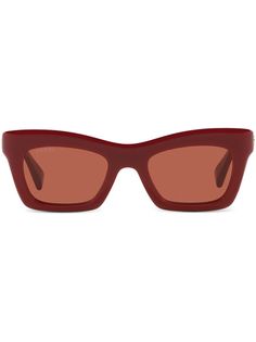 burgundy acetate gold-tone logo lettering cat-eye frame red tinted lenses straight arms curved tips These glasses come with a protective case. Gucci Eyewear, Chanel 2, Iconic Bags, Demi Fine Jewelry, Fine Watches, Cat Eye Frames, Red Frame, Exclusive Fashion, Fine Earrings