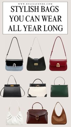 Timeless Purse, High Fashion Handbags, Designer Inspired Handbags, Types Of Handbags, Black And White Bags, Purse Trends, Chic Purses, Statement Handbag, Inspired Handbags