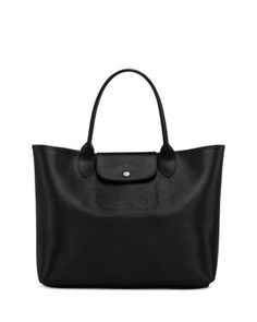 Longchamp Le Pliage City Coated Canvas Tote Longchamp Le Pliage Outfit, Long Champ Bag, City Tote Bag, Longchamp Bags, Classic Handbags, Fashion Books, Women Accessories Bags, Handle Bag, Longchamp Le Pliage