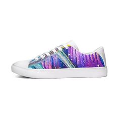 Unique Abstract Art Sneakers Unique Abstract Art, The Stooges, Purple Shoes, Artistic Designs, High Top Sneakers