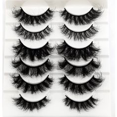 PRICES MAY VARY. 1. High-quality eyelashes: high-quality artificial mink eyelashes and very soft cotton band, zero chemical residue. Cruelty free. 6 mixed styles for you to match. 2. High-end quality: ①100% handmade. No shedding! Don't be afraid to tear. The strap has a moderate width, is flexible and does not break, is not afraid of repeated washing, and has a long service life. ②Easy to wear, fast shaping, and fit the curvature of the eyelid. 3. Easily apply and remove makeup. Naturally select Lashes Pack, Volume Eyelashes, Wispy Lashes, Remove Makeup, Natural Eyelashes, Faux Mink Lashes, Mink Eyelashes, Eye Shapes, Makeup Tools Brushes