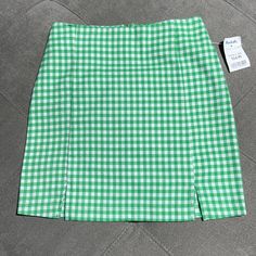 This Listing Is For * 1 Love On A Hanger Gingham Skirt, Size 1, Measurements In Pics, New With Tags Ships Same Or Next Day Please Let Me Know If You Need Any Bundle Cute Plaid Skirt For Spring, Preppy Green Skort For Summer, Fitted Plaid Mini Skirt For Spring, Trendy Plaid Mini Skirt For Spring, Casual Fitted Skirt For Picnic, Plaid Cotton Skort For Spring, Plaid Cotton Skort For Summer, Green Preppy Mini Skirt For Spring, White Casual Skirt For Picnic