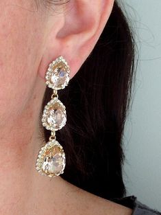 "Blush bridal earrings,Long chandelier earrings,Champagne blush earrings,Rose Gold blush bridesmaid earring,Dangle earring,Swarovski earrings THESE STUNNING EARRINGS CAN BE CUSTOM MADE WITH CUSTOM COLORS AND METAL PALTING. PLEASE CONTACT ME. Stunning beauty. These earrings are so romantic. They would be great for bridal wedding or with evening dress. Perfect gift for bridesmaids or any other occasion. They are made of gold palted brass and Swarovski crystals, all set in prong setting. Made with Glamorous Drop Chandelier Earrings For Wedding, Glamorous Wedding Drop Chandelier Earrings, Glamorous Teardrop Dangle Earrings For Wedding, Glamorous Long Drop Crystal Earrings For Wedding, Glamorous Long Drop Earrings For Wedding, Champagne Dangle Earrings For Wedding, Blush Drop Earrings For Wedding, Glamorous Long Drop Bridal Earrings For Wedding, Champagne Drop Earrings For Wedding