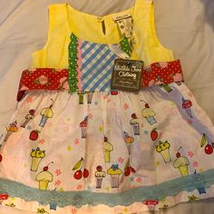 Excellent Brand New Nwt Dress. Size 2 Matilda Jane Clothing, Jane Dress, Matilda Jane, Matilda, 2 Colours, Girls Dresses, Size 2, Brand New, Yellow