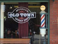 old barber shop | Old Guy Barbershop Barber Shop Quartet, Shaved Hair Cuts, Shop Facade, Barbershop Design, Barber Pole, Barber Shop Decor, Wet Shaving, Mens Shaving, Oldies But Goodies