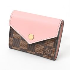 Used Louis Vuitton Louis Vuitton Portefeuille Zoe Tri-Fold Wallet N60167 Damier Rose Ballerine S-156456 (Sku: Gzl14g3s) === General === Brand : Louis Vuitton === Design === Type : Wallet (Tri-Fold) Gender : Women Material : Damier Canvas , Leather Leather/Fur Type : Calf Leather Color : Rose Ballerine === Size === Size (Hxwxd) : 7.5cm X 9.5cm X 3cm / 2.95'' X 3.74'' X 1.18'' === Included Items === Accessories : Box, Dust Bag Accessories Notice : Before Purchasing, Please Refer To The Images Of T Used Louis Vuitton, Louis Vuitton Accessories, Accessories Box, Box Storage, Trifold Wallet, Tri Fold, Canvas Leather, Luxury Branding, Calf Leather