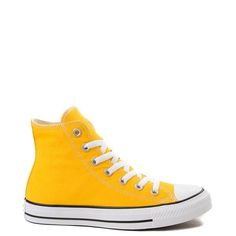 Converse Shoes, Shirts & Backpacks | Chuck Taylors | Journeys Converse Style Women, Yellow Converse, Color Converse, Galaxy Converse, Galaxy Vans, Converse Style, New Converse, Vans Slip On, Yellow Shoes