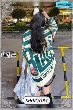 Vintage Oversized Hoodies Women Hip Hop Retro Letter Print Sweatshirts Loose Casual All-match Pullover Tops High Street Oversized Hoodies, Letter Print Sweatshirt, Oversize Hoodie, Letter Print, Letter Prints, Hoodies Womens, Hip Hop, Shop Now, Sweatshirts