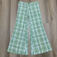 We offer FREE WORLDWIDE SHIPPING on all of our items. Please check measurements for most accurate fit. All measurements are done in inches and with item laying flat. Feel free to message with any questions.  Tag size: N/A Measurements in pictures  Flaws: N/A Casual Plaid Cotton Pants, Casual Cotton Plaid Pants, Fitted Plaid Cotton Pants, Plaid Stretch Cotton Bottoms, Retro Plaid Bottoms With Pockets, Stretch Plaid Cotton Bottoms, Fitted Plaid Cotton Bottoms, Plaid Straight Leg Cotton Pants, Plaid Cotton Straight Leg Pants