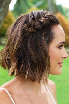 Bob Lung, A Line Haircut, Blond Balayage, Cute Braided Hairstyles, Short Hair Trends, Haircut Short, Fishtail Braid, Short Braids, Hair 2018