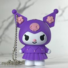 These cute kuromi lighters come in black, pink and purple and include a small chain to be used as a necklace opr keychain. To ignite, pull down the ear of Kuromi until the click. Material: ABS & PVC PlasticFuel Type: Butane GasFlame Style: Open Flame Please note that due to federal regulations, we are not permitted to ship our lighters filled with fuel. Cute Kuromi, The Click, The Ear, A Necklace, Pink And Purple, Pink Purple, Fuel, Figurines, Black Pink