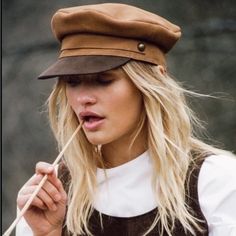 Suede Outside Material Any Season Of The Year This Cap Will Make You Stand Out Fit To Size 57 Cm Size Medium Urban Hairstyles, Sailor Hat, Lack Of Color, Military Cap, Military Hat, Visor Cap, Winter Hats For Women, Newsboy Cap, Leather Cap