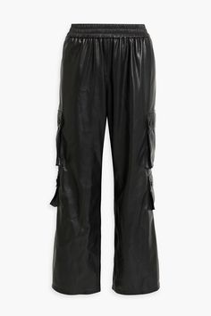 Leather Cargo Pants, Pants For Woman, Bellows, Cargo Pant, Cargo Pants Women, Straight Leg Pants, Flare Pants, Cargo Pants, Black Pants