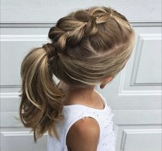 Girls Gymnastics Hairstyles, Meet Hairstyles, Gymnastics Hairstyles, Gymnastics Meet, Girls Hairdos, Event Hairstyles, Girl Hairdos, Girly Hairstyles, Easy Little Girl Hairstyles