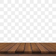 an empty wooden floor in front of a white wall with wood planks on it